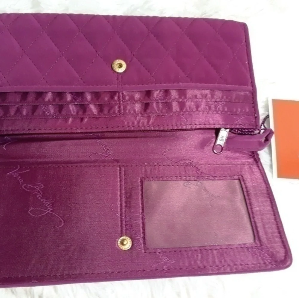 Vera Bradley Quilted Clutch Wallet
